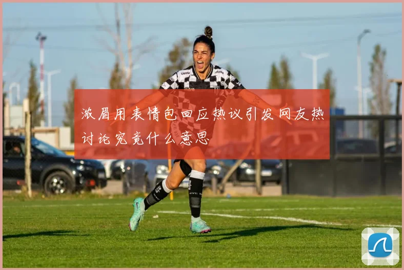浓眉用表情包回应热议引发网友热讨论究竟什么意思